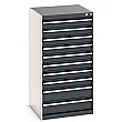 Bott Cubio Drawer Cabinets - 650mm Wide x 1200mm High - Model U