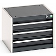 Bott Cubio Drawer Cabinets - 525mm Wide x 400mm High - Model B