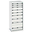 Bott Cubio Drawer Cabinets - 650mm Wide x 1600mm High - Model V