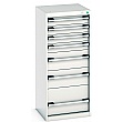 Bott Cubio Drawer Cabinets - 525mm Wide x 1200mm High - Model S