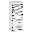 Bott Cubio Drawer Cabinets - 525mm Wide x 1200mm High - Model S