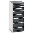 Bott Cubio Drawer Cabinets - 525mm Wide x 1200mm High - Model T