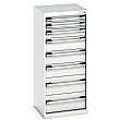 Bott Cubio Drawer Cabinets - 525mm Wide x 1200mm High - Model T