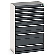 Bott Cubio Drawer Cabinets - 800mm Wide x 1200mm High - Model S