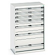 Bott Cubio Drawer Cabinets - 800mm Wide x 1200mm High - Model S