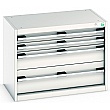 Bott Cubio Drawer Cabinets - 800mm Wide x 600mm High - Model B