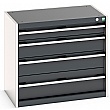 Bott Cubio Drawer Cabinets - 800mm Wide x 700mm High - Model E