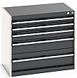 Bott Cubio Drawer Cabinets - 800mm Wide x 700mm High - Model F