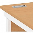 Alpha Plus Panel End Ergonomic Desk