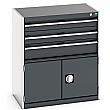 Bott Cubio Drawer Cabinets - 800mm Wide x 900mm High - Model M