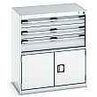 Bott Cubio Drawer Cabinets - 800mm Wide x 900mm High - Model M