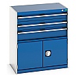 Bott Cubio Drawer Cabinets - 800mm Wide x 900mm High - Model M