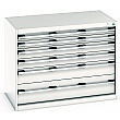 Bott Cubio Drawer Cabinets - 1050mm Wide x 800mm High - Model D