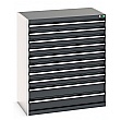 Bott Cubio Drawer Cabinets - 1050mm Wide x 1200mm High - Model L