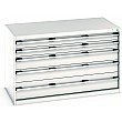 Bott Cubio Drawer Cabinets - 1300mm Wide x 800mm High - Model C