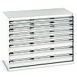 Bott Cubio Drawer Cabinets - 1300mm Wide x 1000mm High - Model F