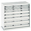 Bott Cubio Drawer Cabinets - 1300mm Wide x 1200mm High - Model G