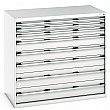 Bott Cubio Drawer Cabinets - 1300mm Wide x 1200mm High - Model G