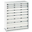 Bott Cubio Drawer Cabinets - 1300mm Wide x 1600mm High - Model I