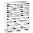 Bott Cubio Drawer Cabinets - 1300mm Wide x 1600mm High - Model J