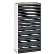 Bott Cubio Drawer Cabinets - 800mm Wide x 1600mm High - Model W