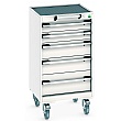 Bott Cubio Mobile Drawer Cabinets - 525mm Wide x 980mm High - Model C