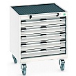 Bott Cubio Mobile Drawer Cabinets - 650mm Wide x 780mm High - Model B