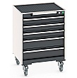 Bott Cubio Mobile Drawer Cabinets - 650mm Wide x 880mm High - Model C