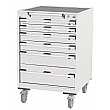 Bott Cubio Mobile Drawer Cabinets - 650mm Wide x 980mm High - Model E