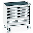 Bott Cubio Mobile Drawer Cabinets - 800mm Wide x 880mm High - Model B