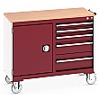 Bott Cubio Mobile Drawer Cabinets - 1050mm Wide - Model C