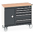 Bott Cubio Mobile Drawer Cabinets - 1050mm Wide - Model E