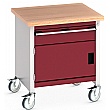 Bott Cubio Mobile Storage Benches - 750W - Model B