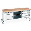 Bott Cubio Mobile Storage Benches - 2000W - Model L