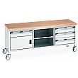 Bott Cubio Mobile Storage Benches - 2000W - Model L