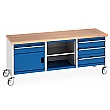 Bott Cubio Mobile Storage Benches - 2000W - Model L