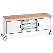 Bott Cubio Mobile Storage Benches - 2000W - Model N