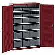 Bott Perfo Heavy Duty Bin Cupboards - 18 Boxes