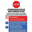 Virus Information Posters & A-Board Snap Frame Bundle