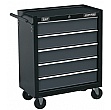 Sealey American Pro 5 Drawer Rollcab with Ball Bearing Slides - Black/Grey