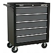 Sealey American Pro 5 Drawer Rollcab with Ball Bearing Slides - Black/Grey