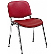 Swift Vinyl Conference Chair with Chrome Frame (Pack of 4 Chairs)