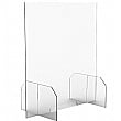 Protect Anti-Bacterial Acrylic Freestanding Screens