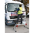 Sealey  2-Tread  Aluminium Folding Platform