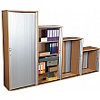 Karbon Tambour Door Wooden Office Cupboards