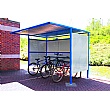 Classic Cycle Shelter - Perforated Sides