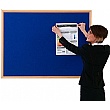 Eco Friendly Wood Frame Noticeboard