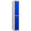 Phoenix PL Series Personal Lockers - 2 Door 1 Column With Key Lock