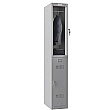 Phoenix PL Series Personal Lockers - 2 Door 1 Column With Key Lock