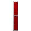 Phoenix PL Series Personal Lockers - 2 Door 1 Column With Key Lock